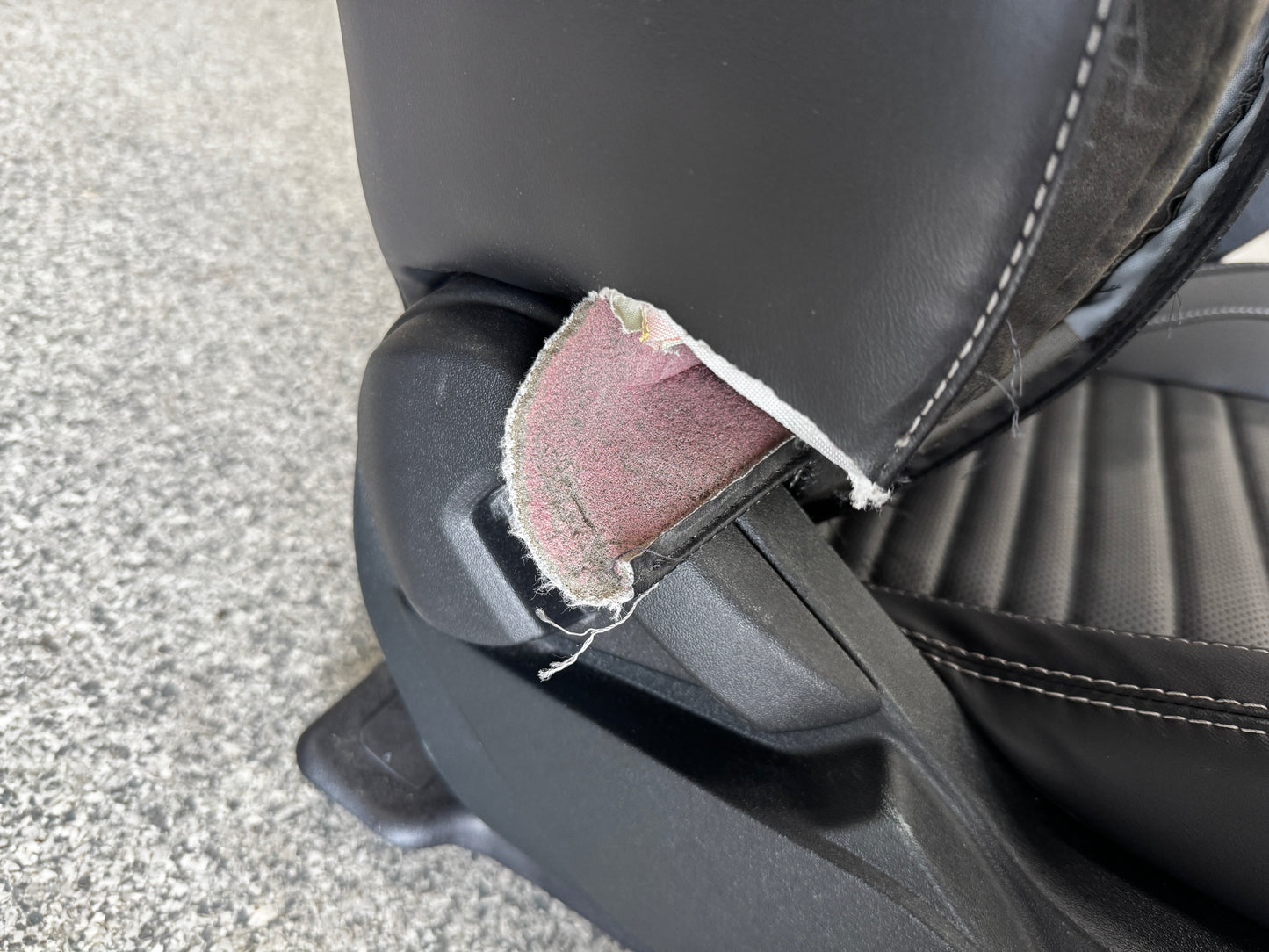 2018-2023 Ford Mustang Mach One RH Passenger Seat Black Leather Heated Cooled