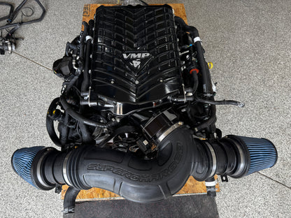 2025 Mustang 5.0 Coyote Gen 4 VMP Supercharged Engine Drivetrain 10R80 650 5k Mi