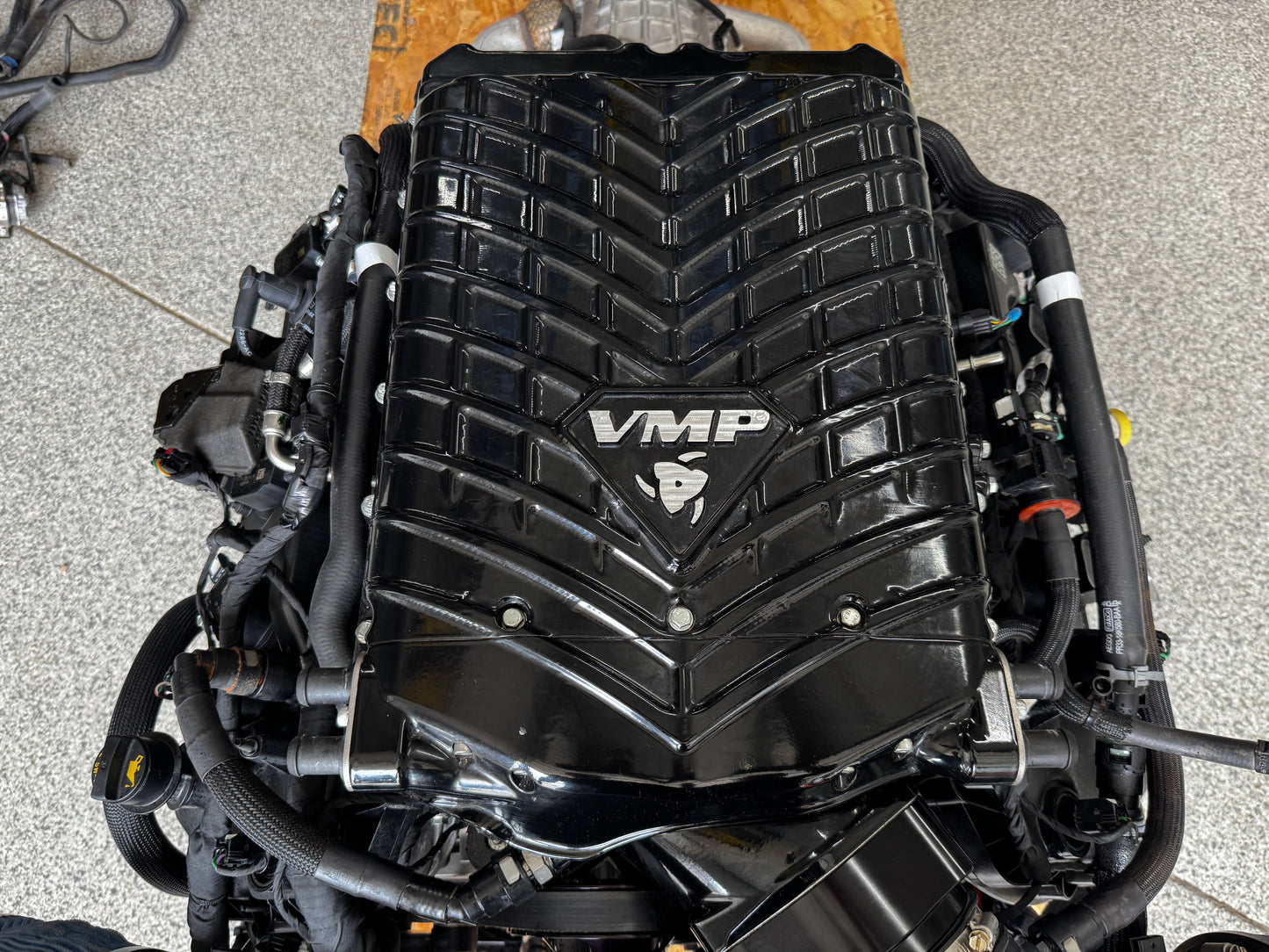 2025 Mustang 5.0 Coyote Gen 4 VMP Supercharged Engine Drivetrain 10R80 650 5k Mi