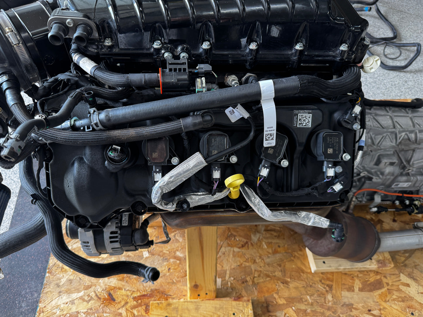 2025 Mustang 5.0 Coyote Gen 4 VMP Supercharged Engine Drivetrain 10R80 650 5k Mi