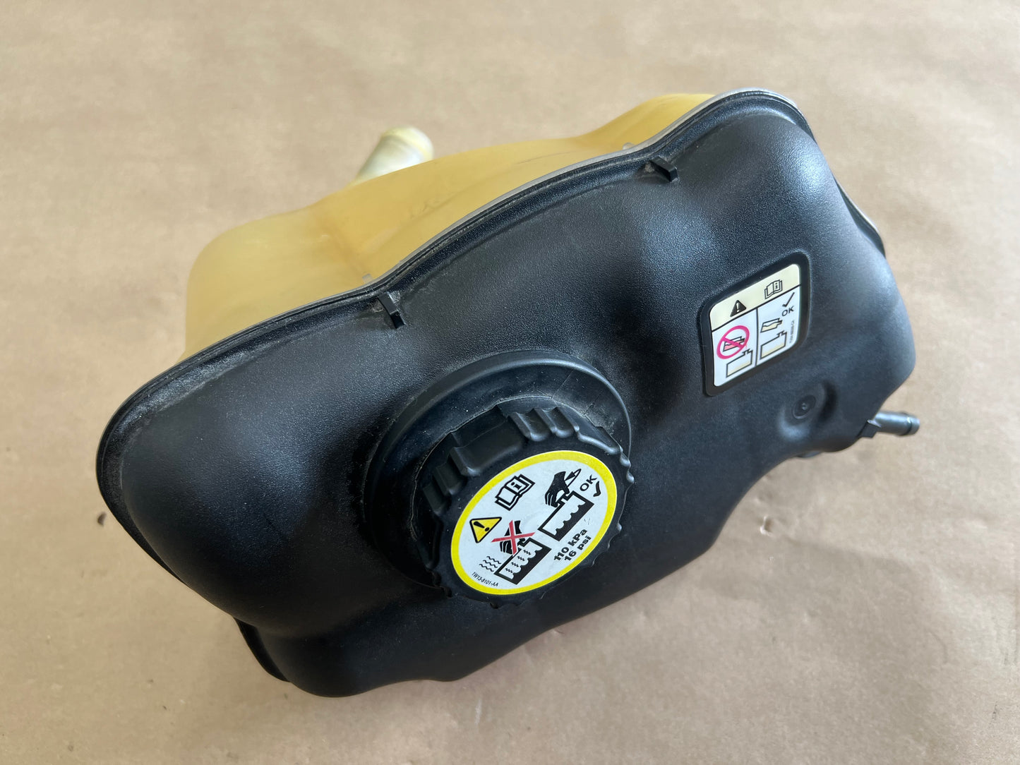 2007-2009 Mustang GT GT500 V8 Coolant Overflow Tank - OEM