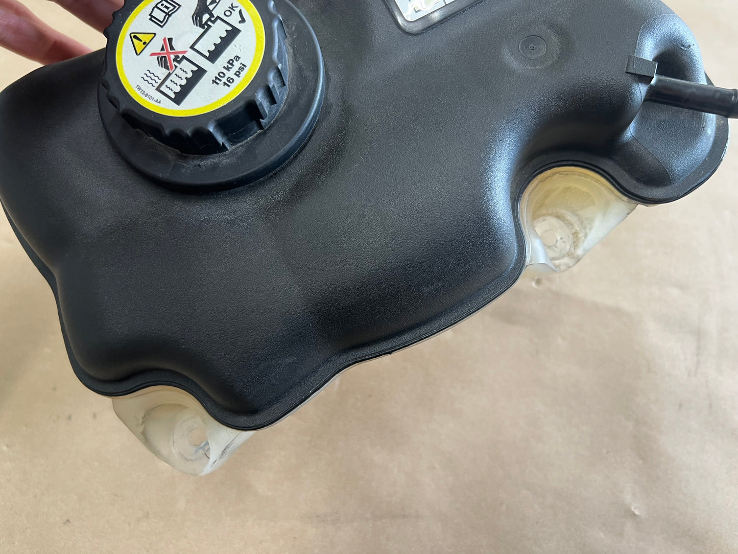 2007-2009 Mustang GT GT500 V8 Coolant Overflow Tank - OEM