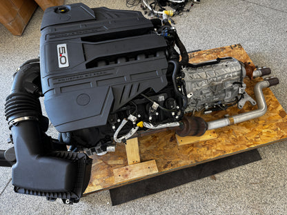 2021 Mustang 5.0 Coyote Gen 3 Engine Drivetrain 10R80 Automatic Auto 34k mi