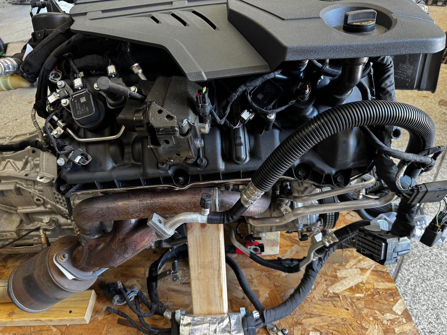 2021 Mustang 5.0 Coyote Gen 3 Engine Drivetrain 10R80 Automatic Auto 34k mi