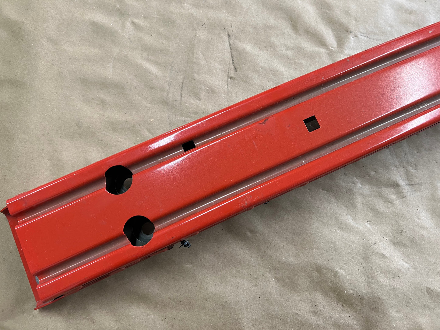 2015-2017 Ford Mustang GT Front Bumper Support Reinforcement Orange