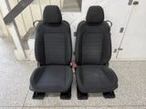 2015-2017 Ford Mustang GT Black Cloth Seats Coupe Front Power Seats