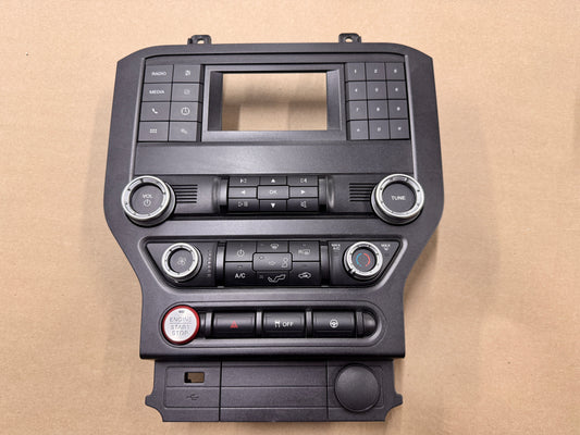 2018-2023 Ford Mustang GT Face Plate Radio Trim Piece