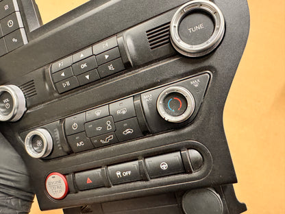 2018-2023 Ford Mustang GT Face Plate Radio Trim Piece