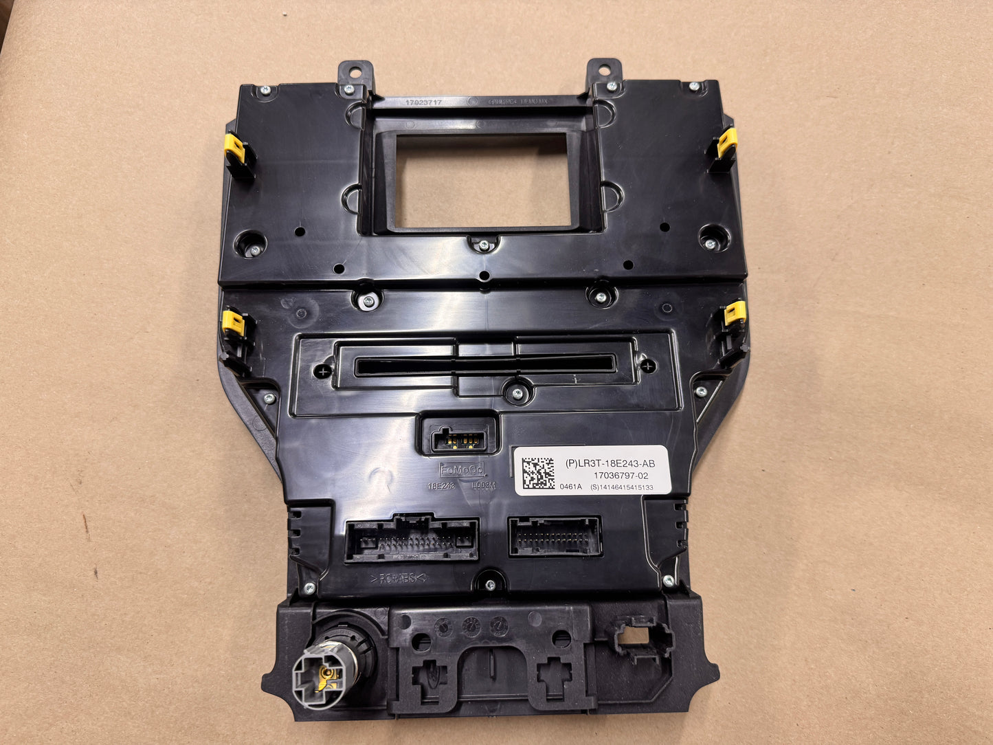 2018-2023 Ford Mustang GT Face Plate Radio Trim Piece