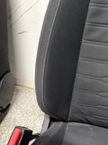 2015-2017 Ford Mustang GT Black Cloth Seats Coupe Front Power Seats