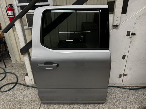 2023-2025 F-250 F-350 Crew Cab Rear RH Passenger Door Silver Super Duty JS