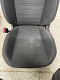 2015-2017 Ford Mustang GT Black Cloth Seats Coupe Front Power Seats