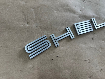 2007-2014 Ford Mustang Shelby GT500 Decklid Shelby Trunk Letters Emblems