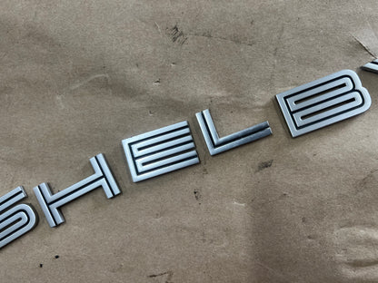 2007-2014 Ford Mustang Shelby GT500 Decklid Shelby Trunk Letters Emblems