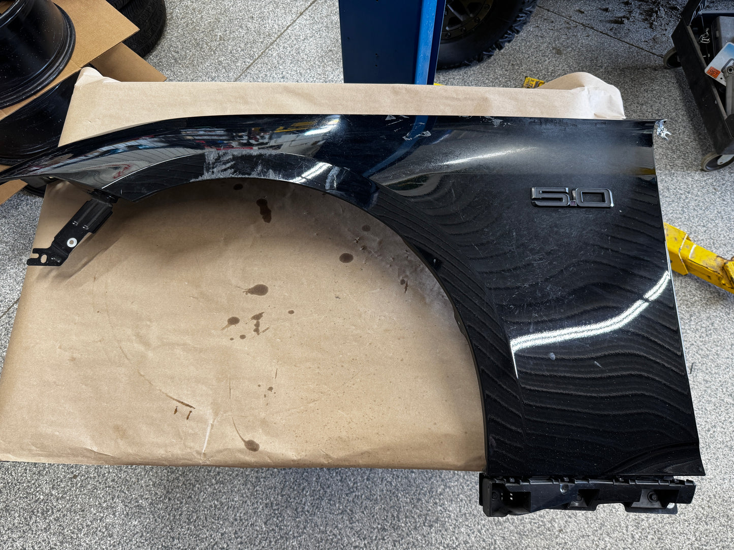 2024-2026 Ford Mustang GT LH Driver Side Fender Black G1