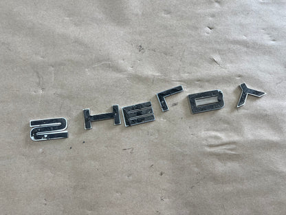 2007-2014 Ford Mustang Shelby GT500 Decklid Shelby Trunk Letters Emblems