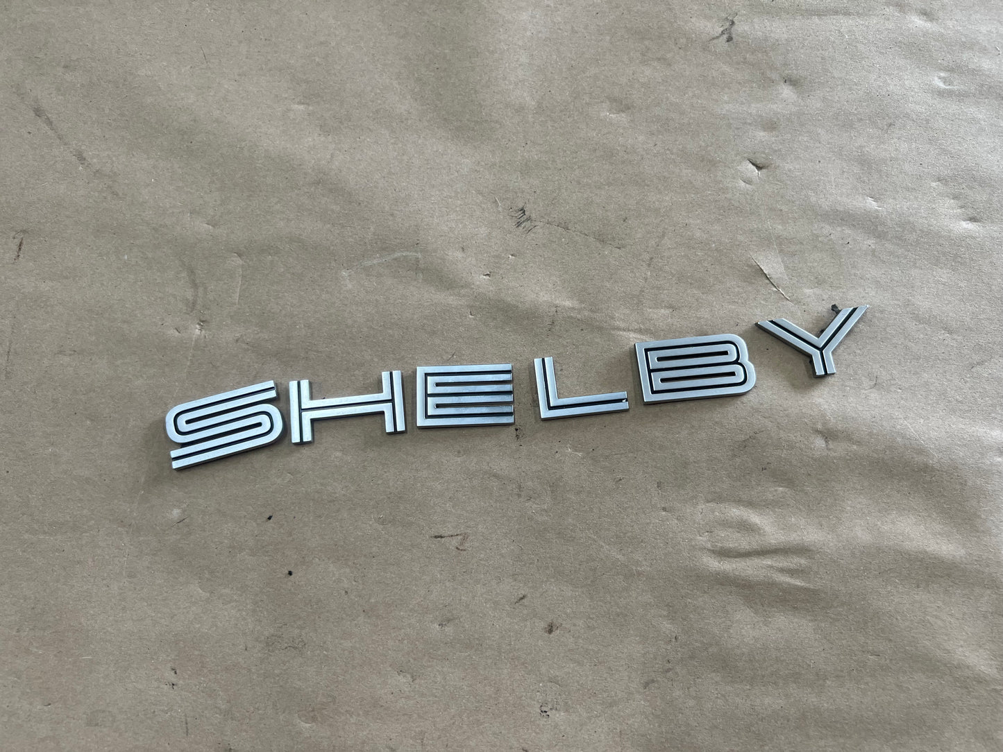 2007-2014 Ford Mustang Shelby GT500 Decklid Shelby Trunk Letters Emblems