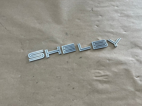 2007-2014 Ford Mustang Shelby GT500 Decklid Shelby Trunk Letters Emblems