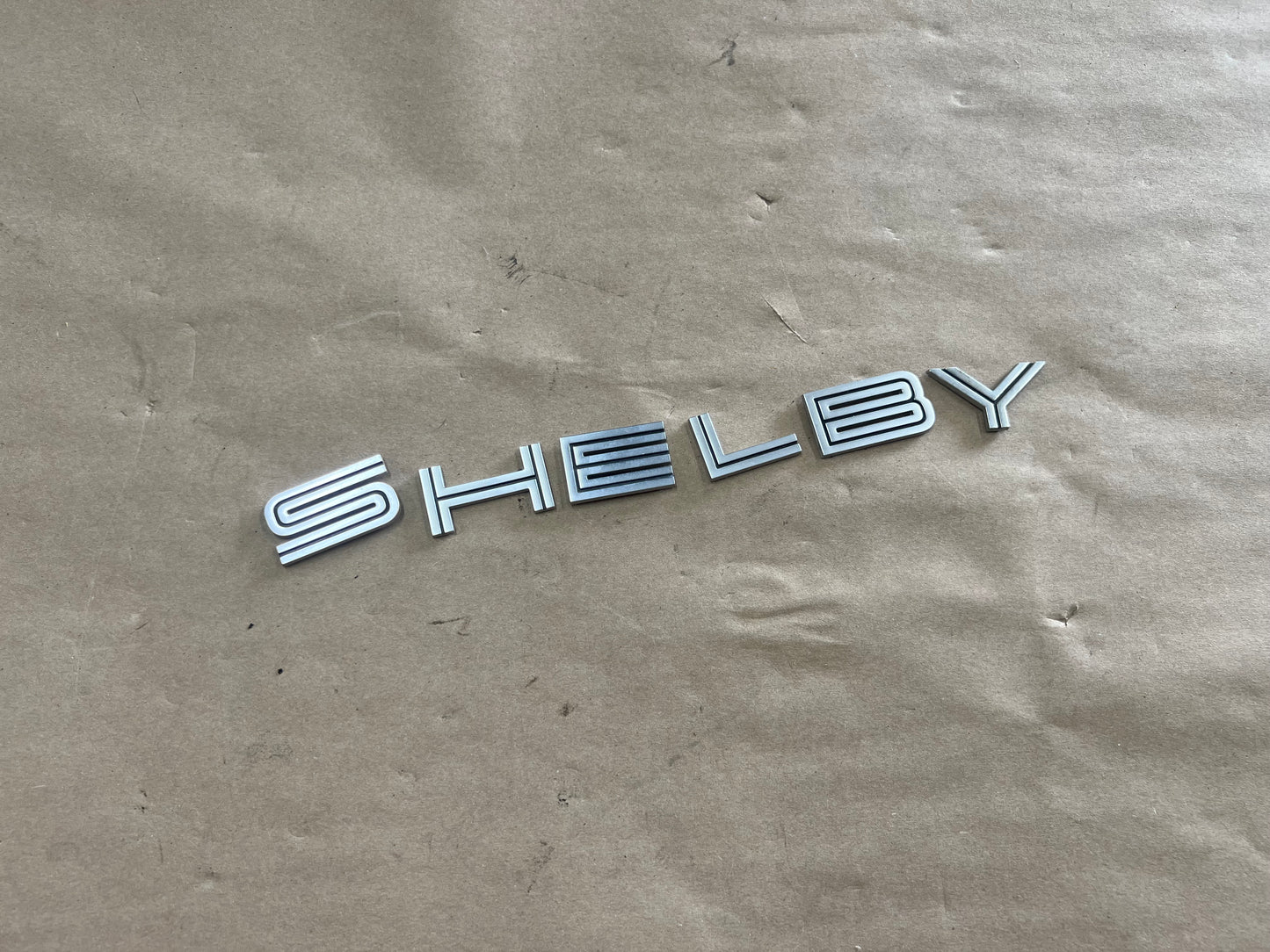 2007-2014 Ford Mustang Shelby GT500 Decklid Shelby Trunk Letters Emblems