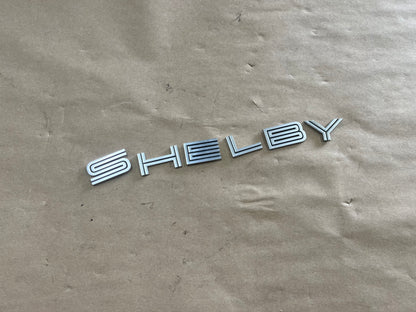 2007-2014 Ford Mustang Shelby GT500 Decklid Shelby Trunk Letters Emblems