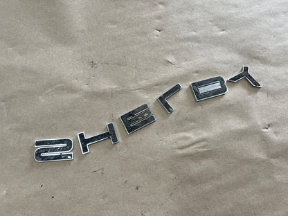 2007-2014 Ford Mustang Shelby GT500 Decklid Shelby Trunk Letters Emblems