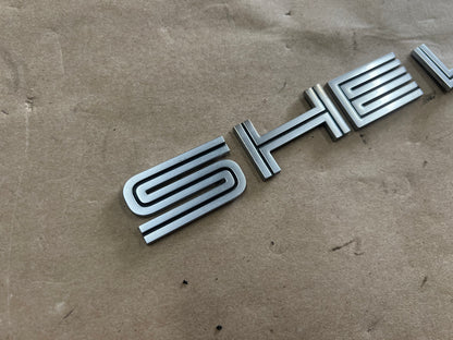 2007-2014 Ford Mustang Shelby GT500 Decklid Shelby Trunk Letters Emblems