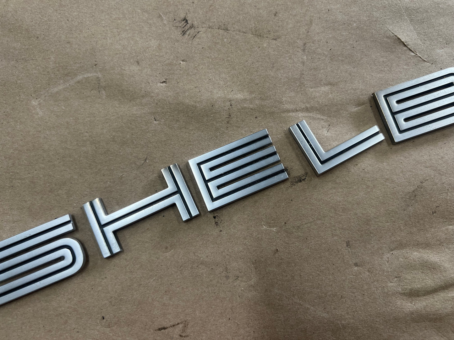 2007-2014 Ford Mustang Shelby GT500 Decklid Shelby Trunk Letters Emblems