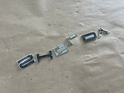 2007-2014 Ford Mustang Shelby GT500 Decklid Shelby Trunk Letters Emblems