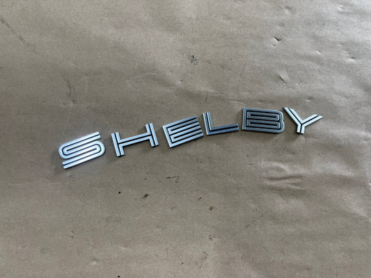 2007-2014 Ford Mustang Shelby GT500 Decklid Shelby Trunk Letters Emblems