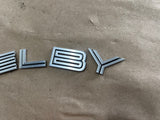 2007-2014 Ford Mustang Shelby GT500 Decklid Shelby Trunk Letters Emblems