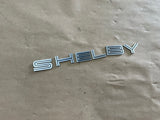 2007-2014 Ford Mustang Shelby GT500 Decklid Shelby Trunk Letters Emblems