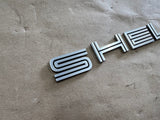 2007-2014 Ford Mustang Shelby GT500 Decklid Shelby Trunk Letters Emblems