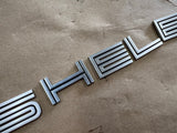 2007-2014 Ford Mustang Shelby GT500 Decklid Shelby Trunk Letters Emblems