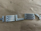 2007-2014 Ford Mustang Shelby GT500 Decklid Shelby Trunk Letters Emblems