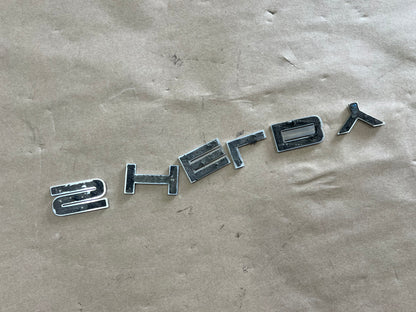 2007-2014 Ford Mustang Shelby GT500 Decklid Shelby Trunk Letters Emblems