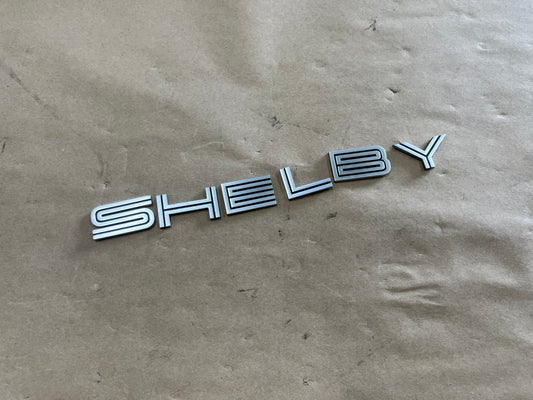 2007-2014 Ford Mustang Shelby GT500 Decklid Shelby Trunk Letters Emblems