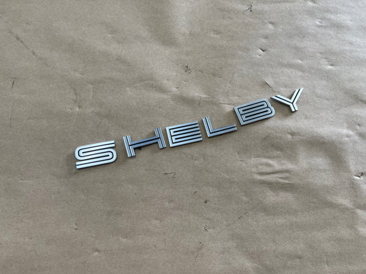 2007-2014 Ford Mustang Shelby GT500 Decklid Shelby Trunk Letters Emblems