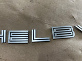 2007-2014 Ford Mustang Shelby GT500 Decklid Shelby Trunk Letters Emblems