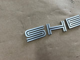 2007-2014 Ford Mustang Shelby GT500 Decklid Shelby Trunk Letters Emblems