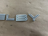 2007-2014 Ford Mustang Shelby GT500 Decklid Shelby Trunk Letters Emblems