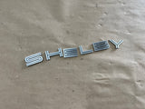 2007-2014 Ford Mustang Shelby GT500 Decklid Shelby Trunk Letters Emblems