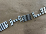 2007-2014 Ford Mustang Shelby GT500 Decklid Shelby Trunk Letters Emblems