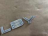 2007-2014 Ford Mustang Shelby GT500 Decklid Shelby Trunk Letters Emblems