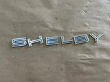 2007-2014 Ford Mustang Shelby GT500 Decklid Shelby Trunk Letters Emblems