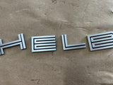 2007-2014 Ford Mustang Shelby GT500 Decklid Shelby Trunk Letters Emblems