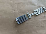 2007-2014 Ford Mustang Shelby GT500 Decklid Shelby Trunk Letters Emblems