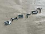 2007-2014 Ford Mustang Shelby GT500 Decklid Shelby Trunk Letters Emblems