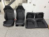 2018-2023 Ford Mustang GT Bullitt Front & Rear Recaro Seats "Green Stitch"