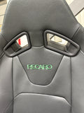2018-2023 Ford Mustang GT Bullitt Front & Rear Recaro Seats "Green Stitch"
