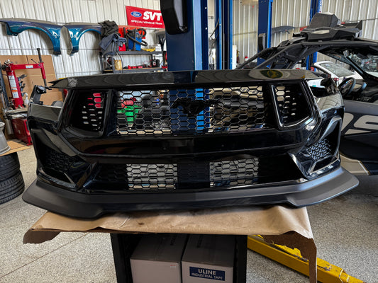 2024-2026 Ford Mustang GT Front Bumper Front Grilles G1 Black